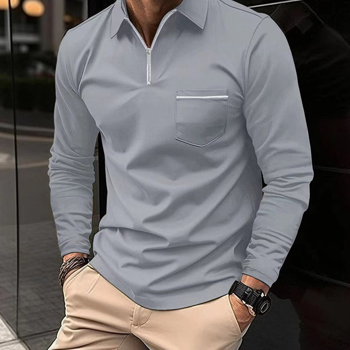Ferro | Polo with Half Zip