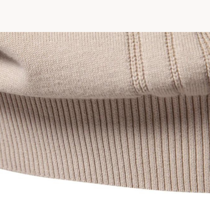 William - Stylish Men's Sweater with Check Design