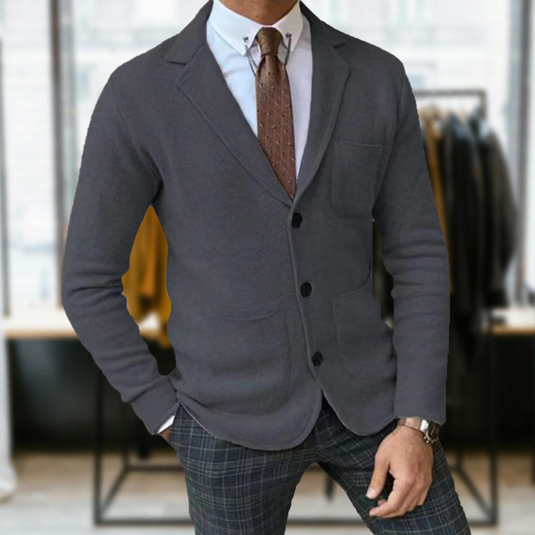 Lorenzo | Structured Knit Jacket